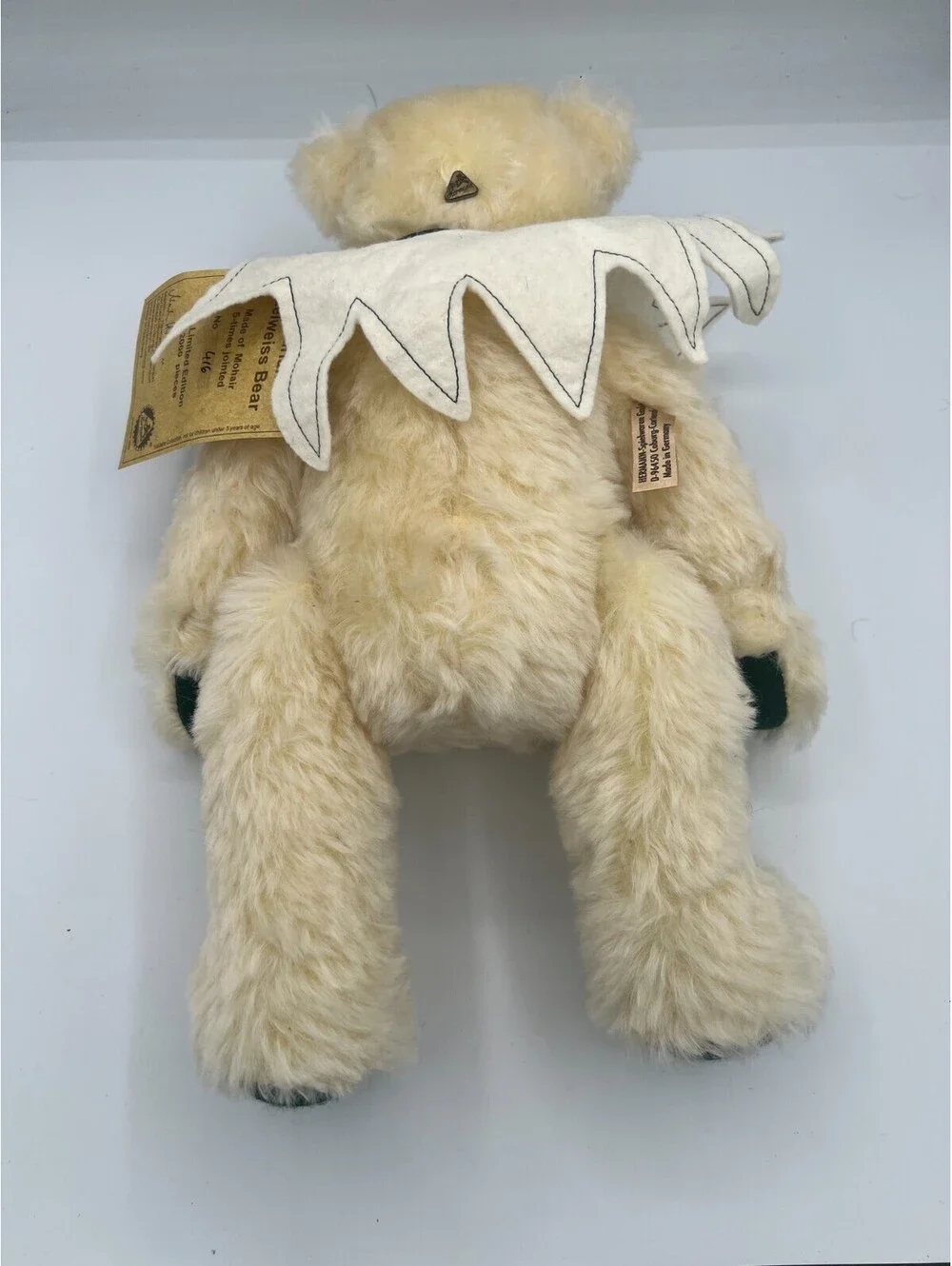 RARE Vintage Hermann Mohair Bavarian Edelweiss 15